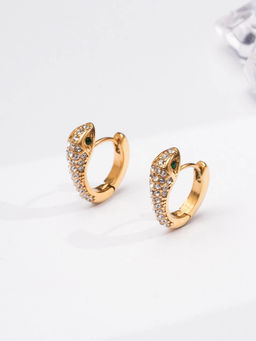 Palmonas - Serpent Glow Hoops For Women - Waterproof And Anti-Tarnish