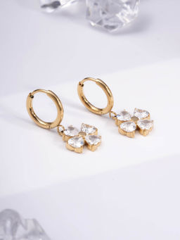 Palmonas - Petal Wish Hoops For Women - Waterproof And Anti-Tarnish