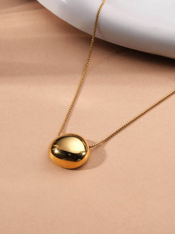 Palmonas - Bubble Drop Chain Necklace For Women - Waterproof And Anti-Tarnish