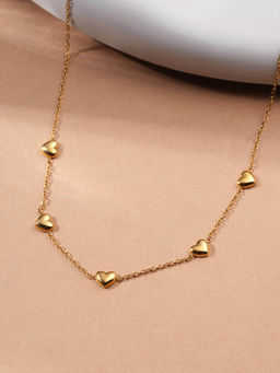 Palmonas - Love Trail Link Necklace For Women - Waterproof And Anti-Tarnish