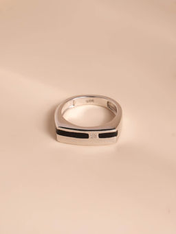 Palmonas - 925 Sterling Silver Duality Unisex Band