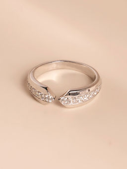 Palmonas - 925 Sterling Silver Split Halo Unisex Ring