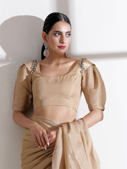 Swtantra - Blouse - Goldy Glass Shoulder Blouse