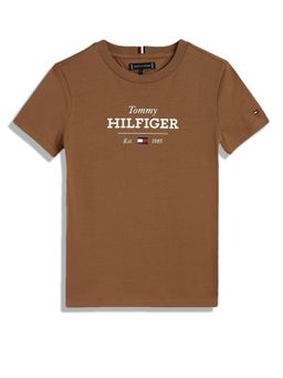 Tommy Hilfiger - Boys Logo Regular-Fit Cotton T-shirt