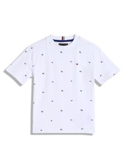 Tommy Hilfiger - Boys Printed Regular-Fit Cotton T-shirt