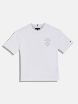 Tommy Hilfiger - Boys Printed Relaxed-Fit Cotton T-shirt
