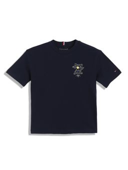 Tommy Hilfiger - Boys Printed Relaxed-Fit Cotton T-shirt