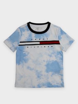 Tommy Hilfiger - Boys Tie and Dye Regular-Fit Cotton T-shirt