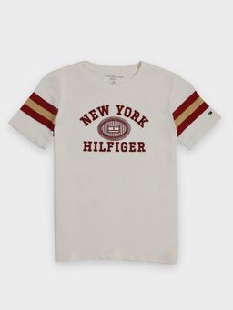 Tommy Hilfiger - Boys Logo Regular-Fit Cotton T-shirt