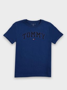 Tommy Hilfiger - Boys Logo Regular-Fit Cotton T-shirt