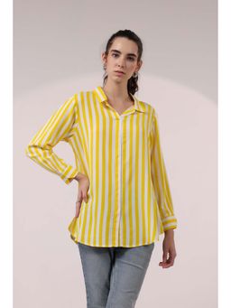 Autumnlane - Kara Yellow Stripes Top