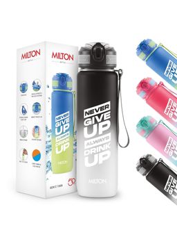 Milton - Gen'z Water Bottle 1 ltr (Stay Strong)-Black