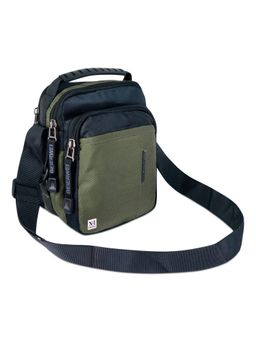 NFI Essentials - Small Size Unisex Sling Bag Cross Body Travel Office Business Messenger Bag