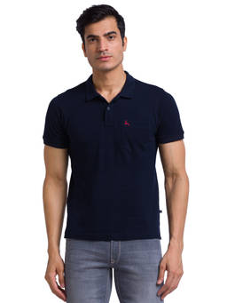 Parx - Dark Blue Polo T-Shirt