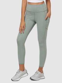 GAP - Women Green Knitted Graphic Leggings
