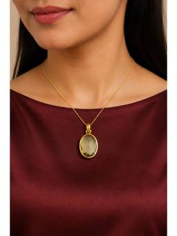Miora - 925 Sterling Silver Radiance Citrine Pendant