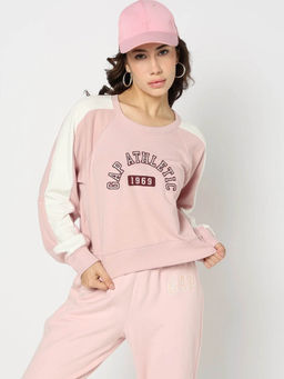 GAP - Womens Round Neck Logo Sweatshirt