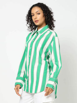 GAP - Womens Striped Loose Fit Shirt