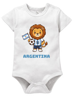 Zeezeezoo - Animal Argentina Printed Cotton Onesie