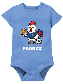 Zeezeezoo - Animal France Printed Cotton Bodysuit
