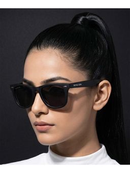 ROYAL SON - Black Polarized Sunglasses for Men Women - Sg-Rs3030-C1 (50)
