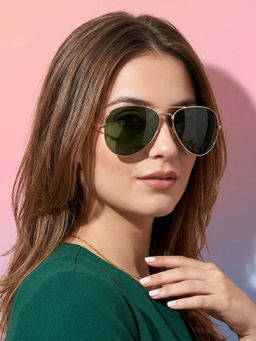 ROYAL SON - Cooling Uv Protection Aviator Sunglasses for Men & Women - Sg-Rs7070-C3 (58)