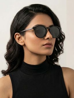 ROYAL SON - Ro Metal Grey Frame Pink Lens Oval Rimless Sunglasses- Rio_Nude_20270 (47)