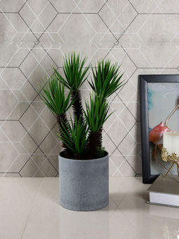 Tayhaa - Grey Artificial Plant with Pot