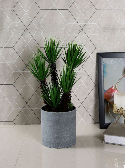 Tayhaa Grey Artificial Plant with Pot