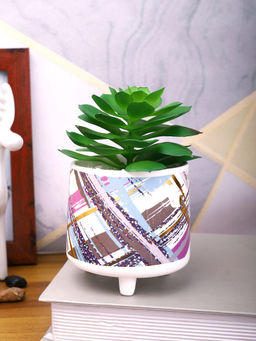 Tayhaa - Multi-Color Succulent Artificial Plant with Pot