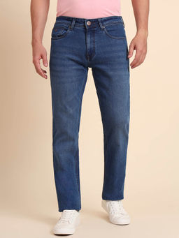Greenfibre - Blue Washed Straight Fit Jeans