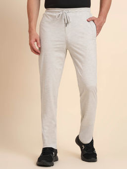 JadeBlue - Off White Cotton Blend Track Pant