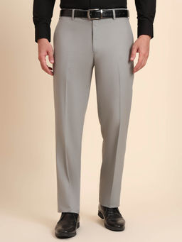 JadeBlue - Grey Blended Formal Trouser