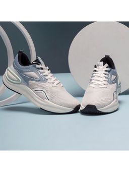 Red Tape - Mens Textured White & Blue Athleisure Shoes