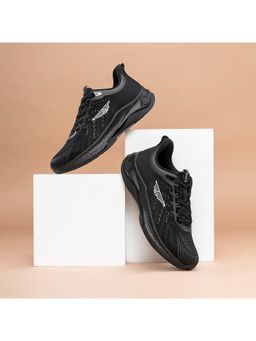 Red Tape - Mens Textured Black Walking Shoes