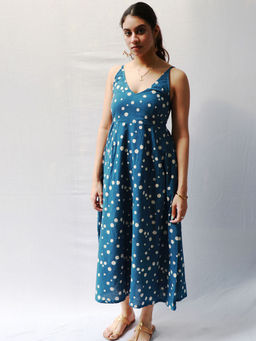 Chidiyaa - Clare Cotton Dress - Polka