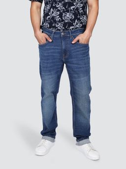 Lee - Men Blue Mick Comfort Fit Mid Rise Light Fade Jeans