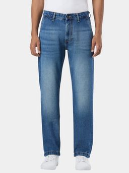 Pepe Jeans - Straight Fit Blue Clean Look Men Jeans