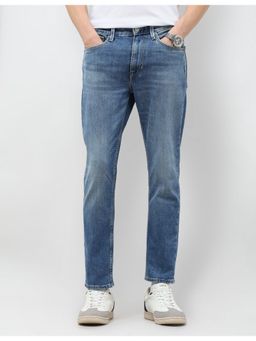 U.S. Polo Assn. Denim Co. - Men Cole Comfort Cropped Fit Blue Jeans