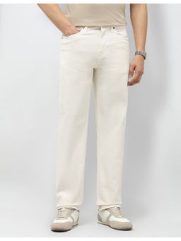 U.S. Polo Assn. Denim Co. - Men Shawn Relaxed Fit White Jeans