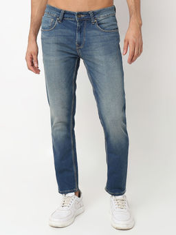 Spykar - Low Rise Slim Fit Blue Jeans for Men