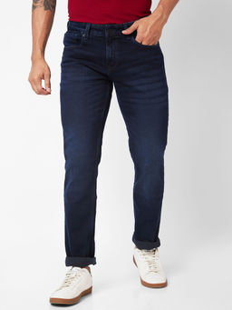 Spykar - Low Rise Slim Fit Blue Jeans for Men