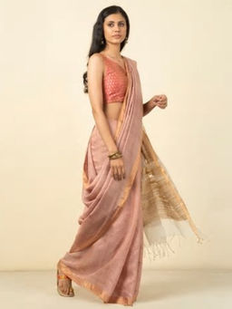 Fabindia - Silk Matka Jamdani Sari