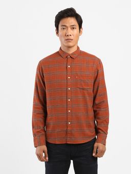 Levi's - Men Red Slim Fit Casual Shirt