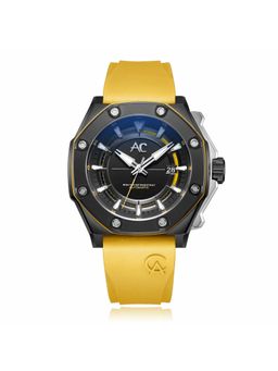 Alexandre Christie - AC 9601 Mar Mech Automatic Watch for Men - Radiant Yellow