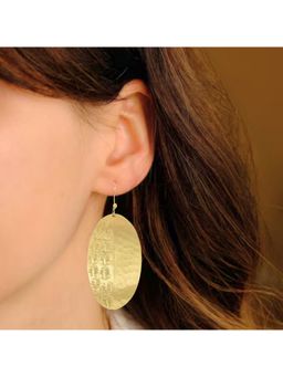Bdiva - Gold Plated Statement Earrings