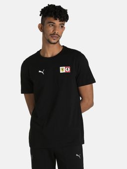Puma - Ferrari Race Colored Big Shield Men Black T-shirt