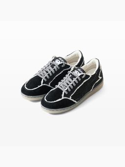 Gully Labs - Women Black Baaz Faris Sneakers