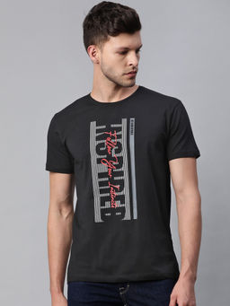 Pierre Carlo - Black Cotton T-Shirt