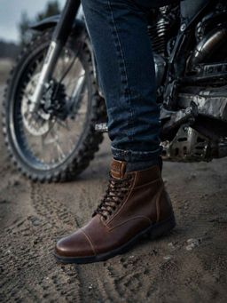 Jack & Jones - Men Brown Leather Casual Boots
